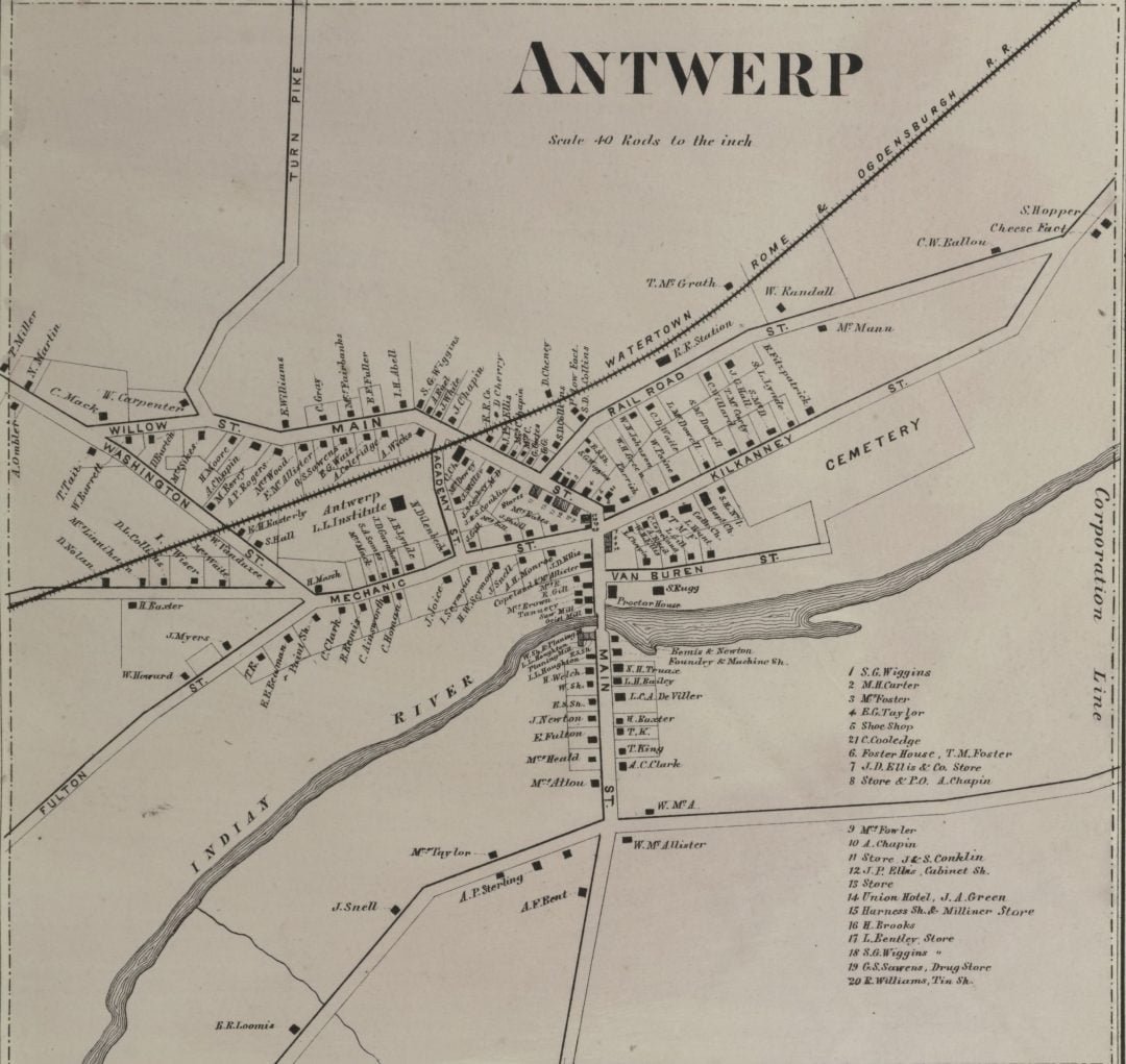 Incorporation of the Village of Antwerp, New York — New York Genealogy